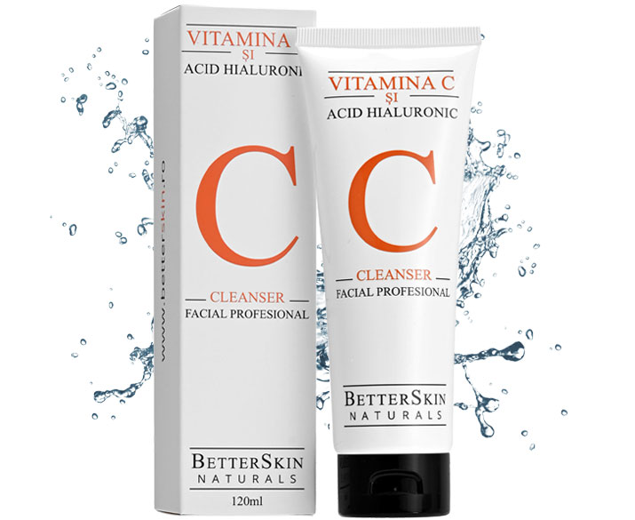 Cleanser cu Vitamina C si Acid Hialuronic BetterSkin